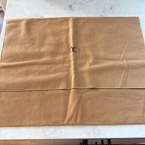 Louis Vuitton about 18x14 Envelope Dust Bag Color Varies